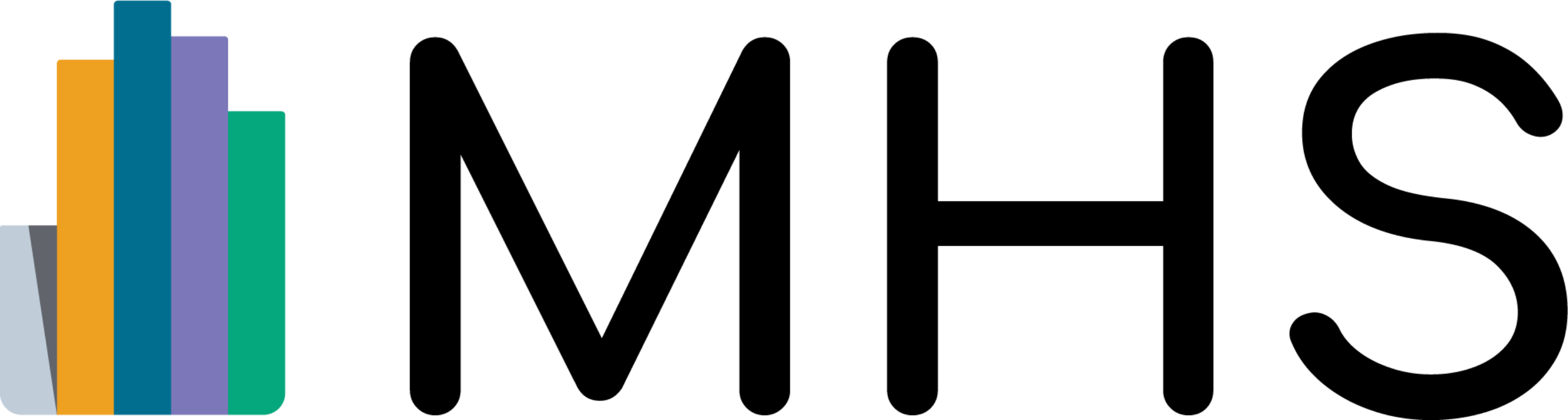 Multi-Health Systems, Inc. (MHS, Inc.) logo Multi-Health Systems, Inc. (MHS, Inc.) logo which reads "MHS"